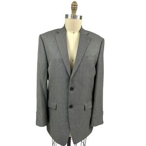 VTG LRL Lauren Ralph Lauren Green Label 40R Sport Jacket Blu/Gry Check Gorgeous